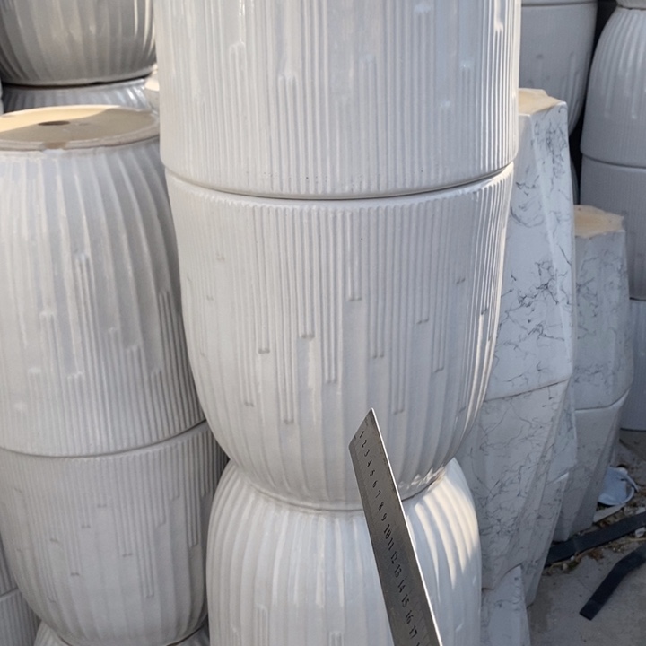 低腰白钢琴特大号口40/40