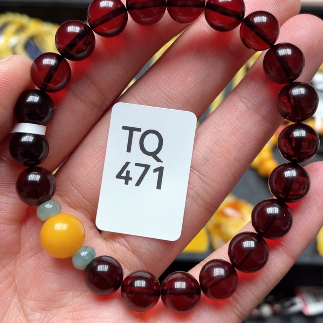 琥珀手链未镶嵌手串