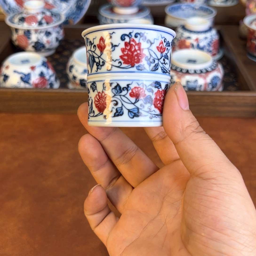 摆件景德镇陶瓷手工手绘