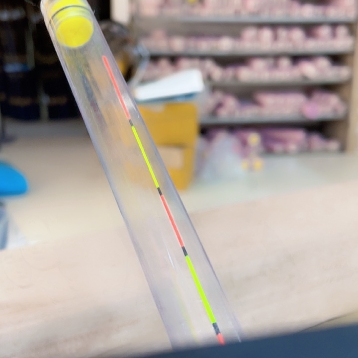 茅草羽毛漂f23的1号吃铅1.6克