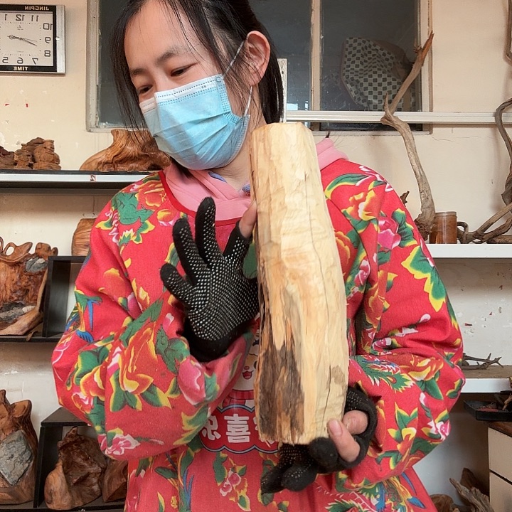 好***也木太行崖柏摆件摆件