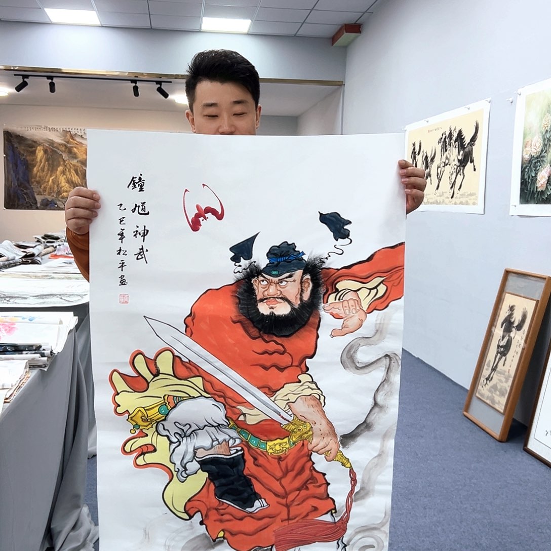 国画国画作品宣纸纯手绘