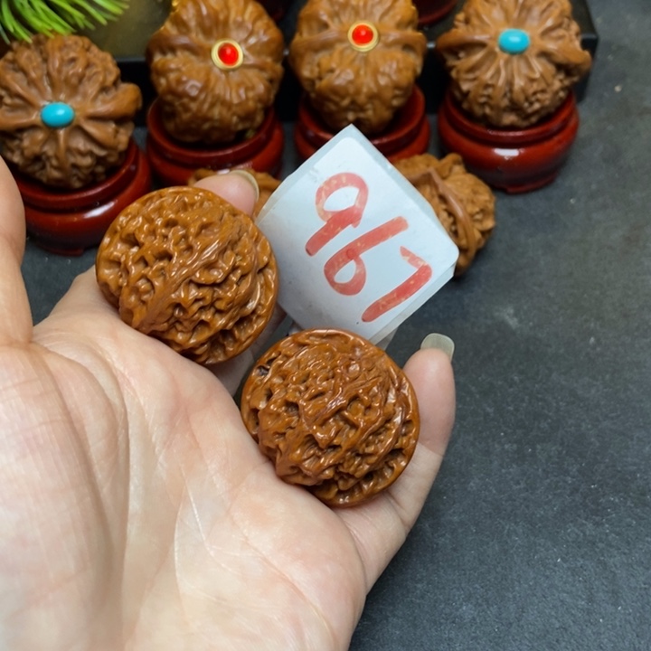 文玩核桃把件38苹果967