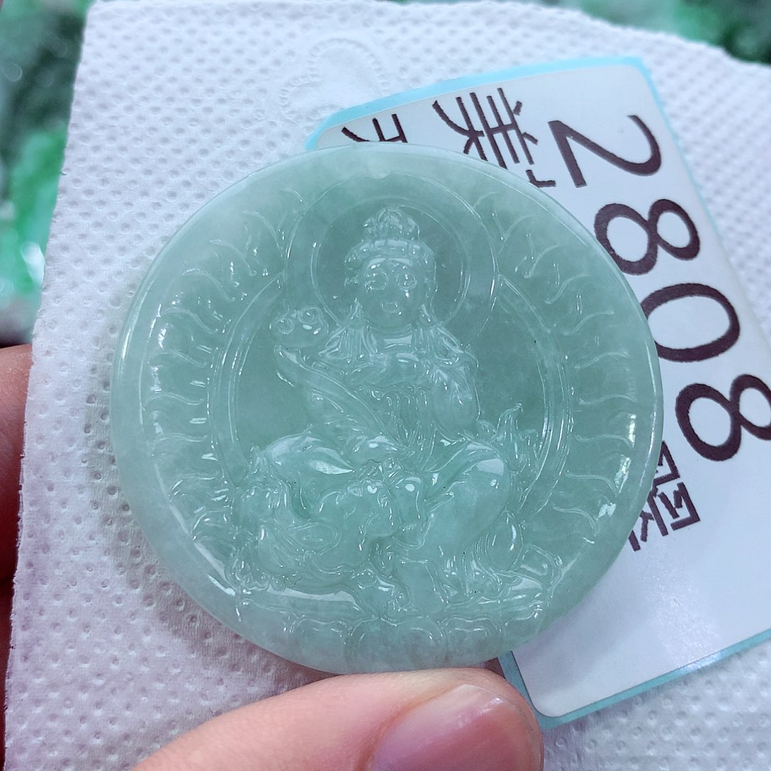 吊坠(不含链)未镶嵌翡翠