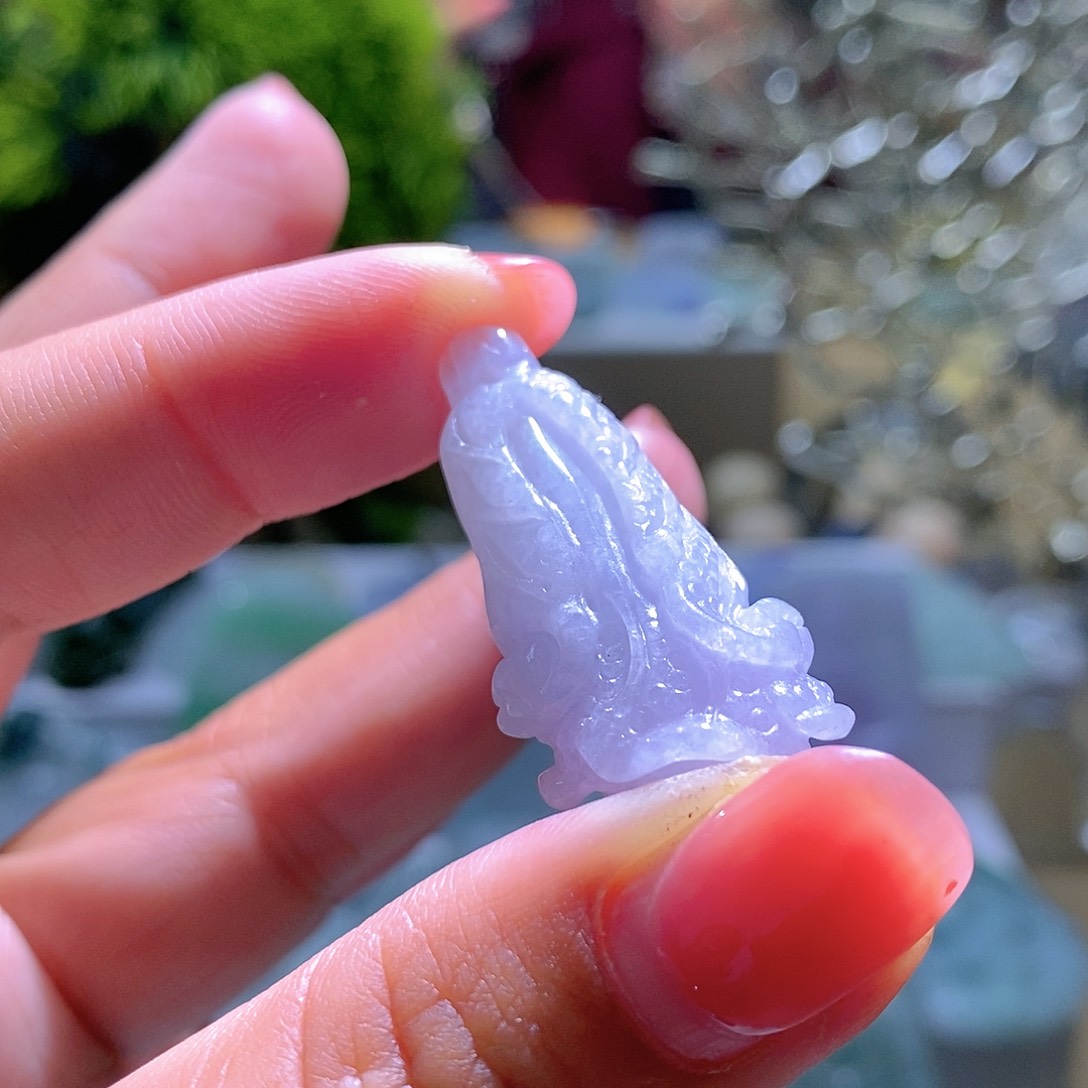 【闪购商品】翡翠未镶嵌颈饰菜