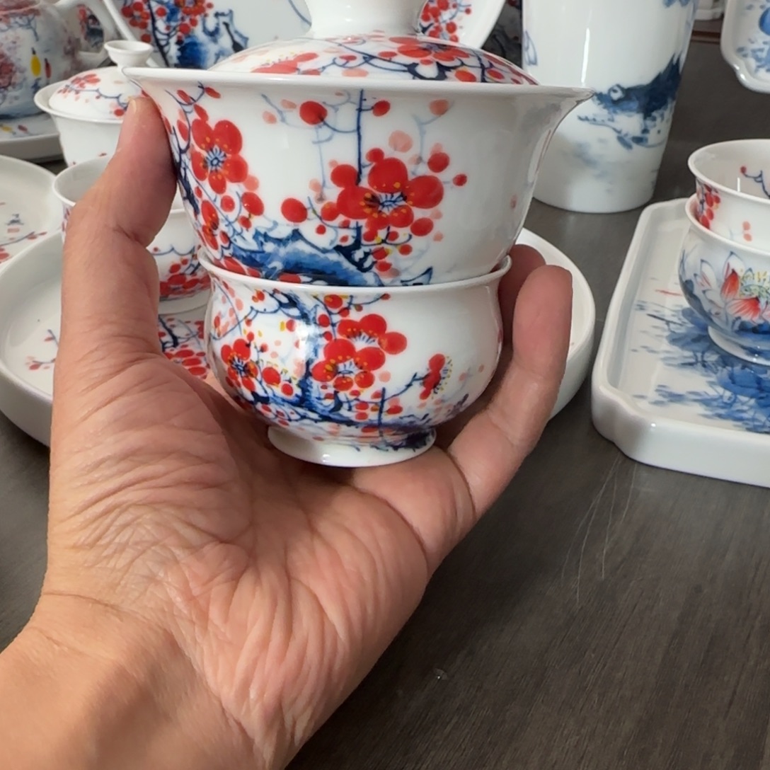 景德镇釉下青花五彩