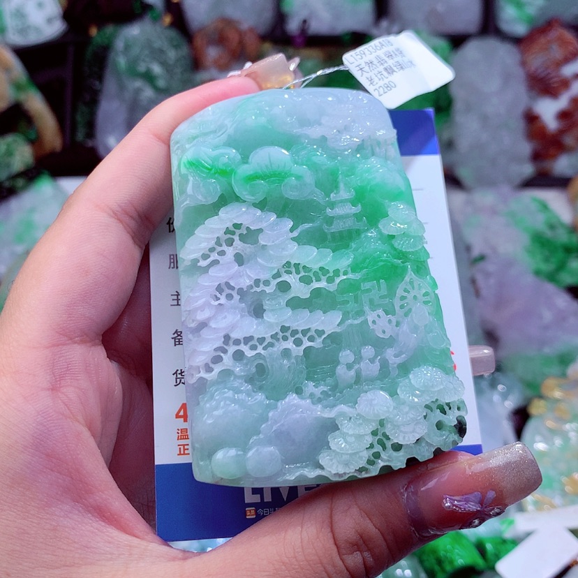 【闪购商品】翡翠颈饰未镶嵌挂件