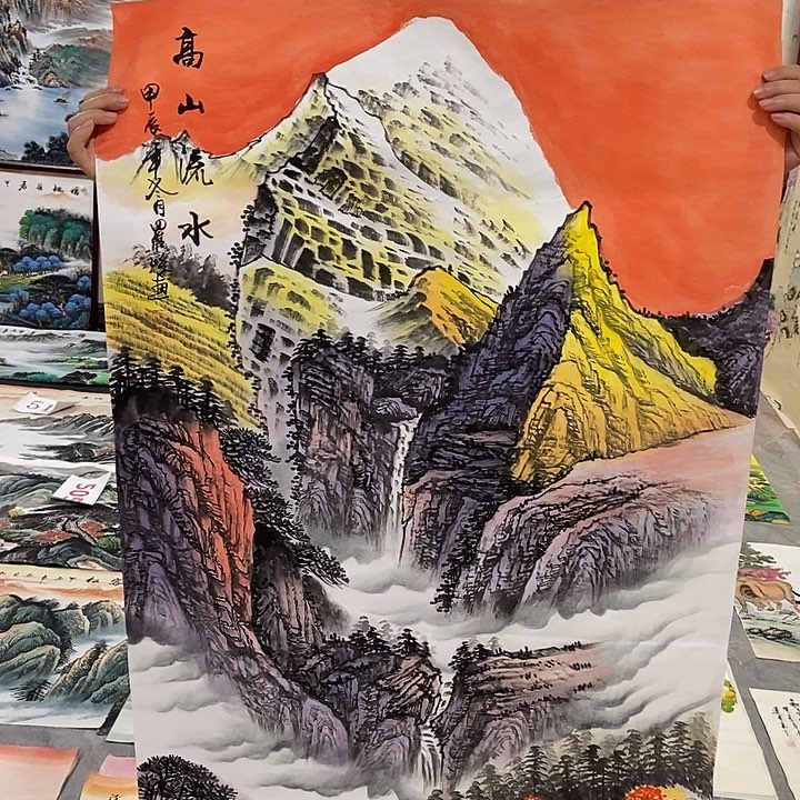 三个张画廊直播间！