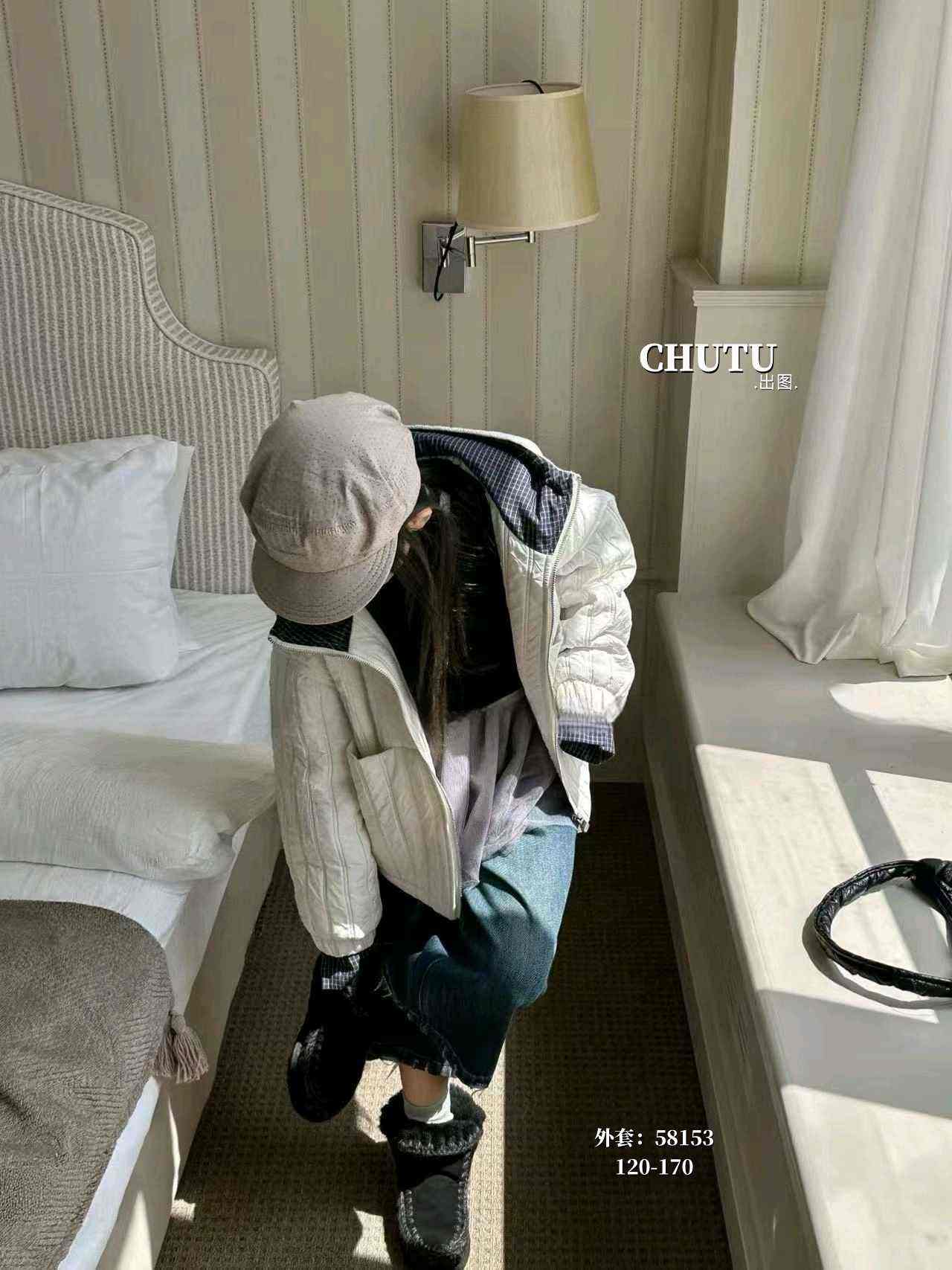 【暖树+】58153格子夹棉外套 2025冬季新品实体买手店版