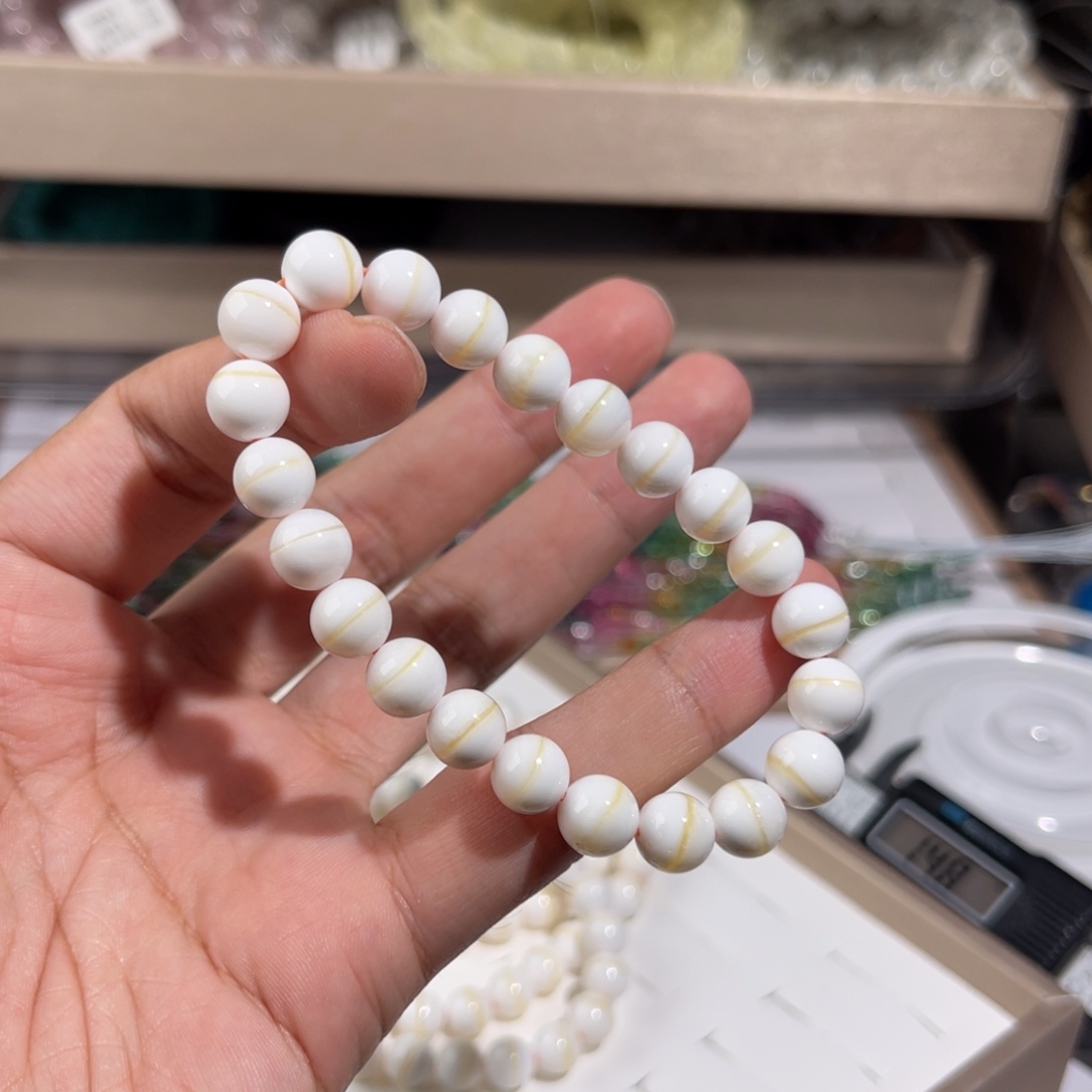 水晶手链未镶嵌白塑料007