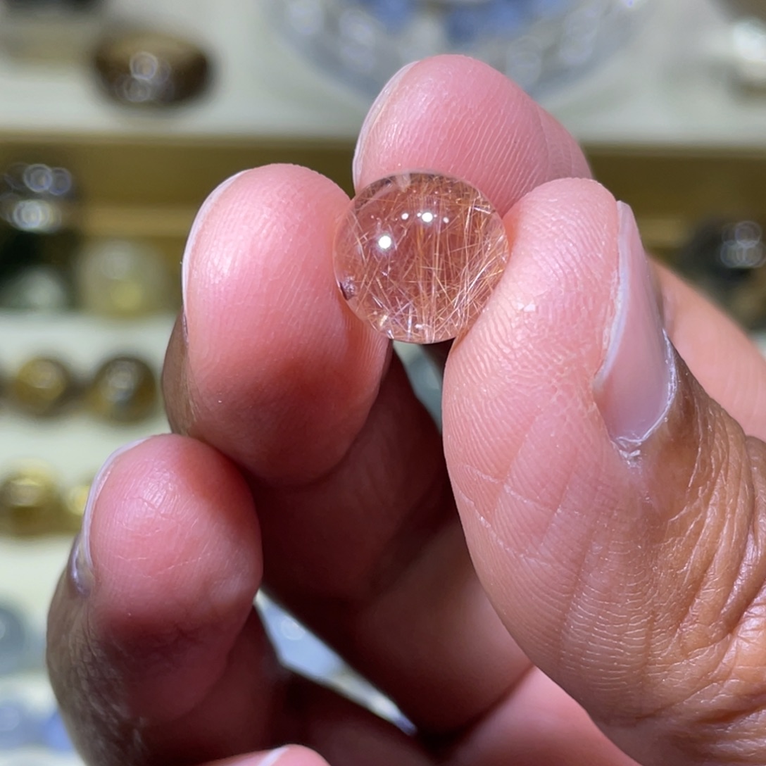 珠宝半成品水晶未镶嵌