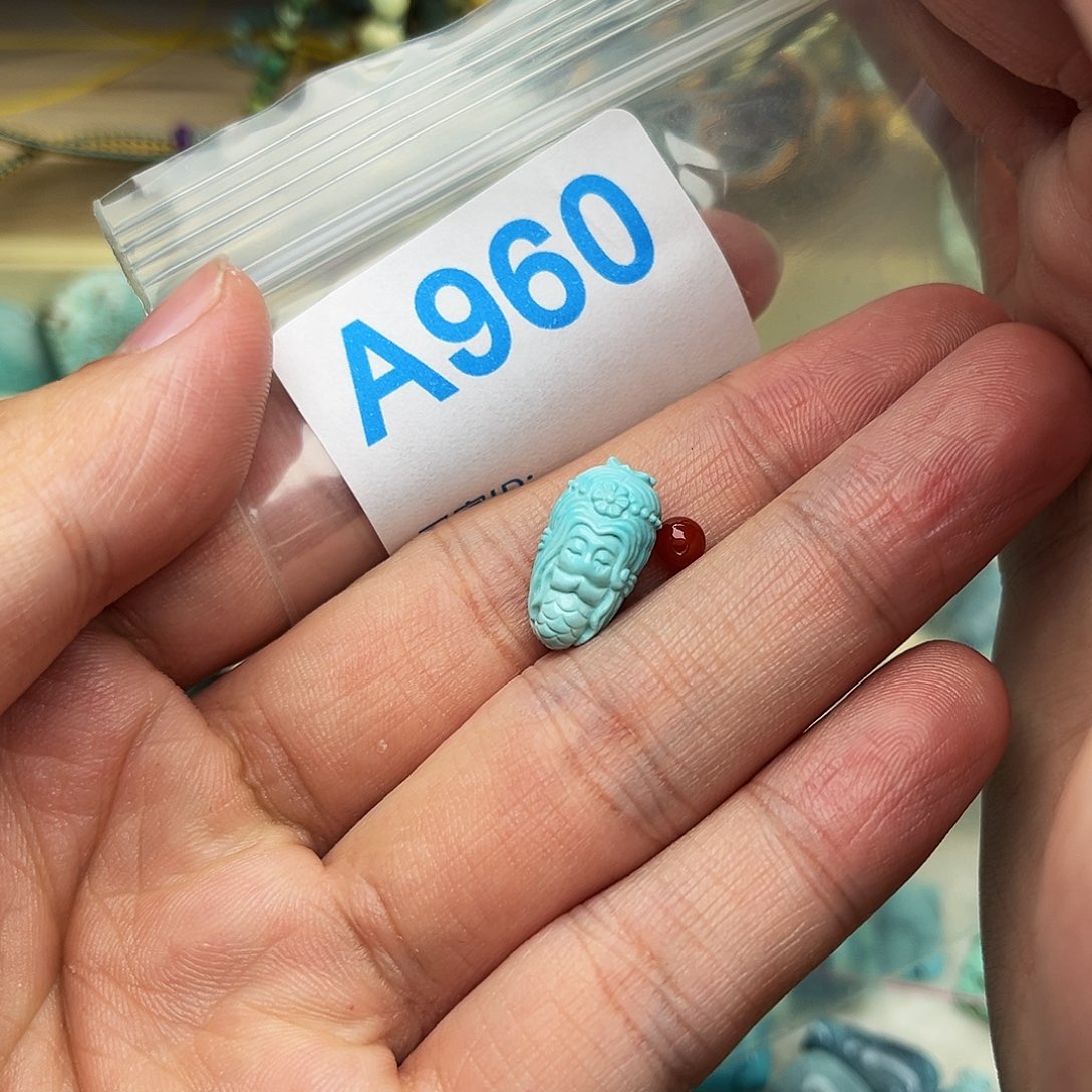 绿松石配饰未镶嵌配饰