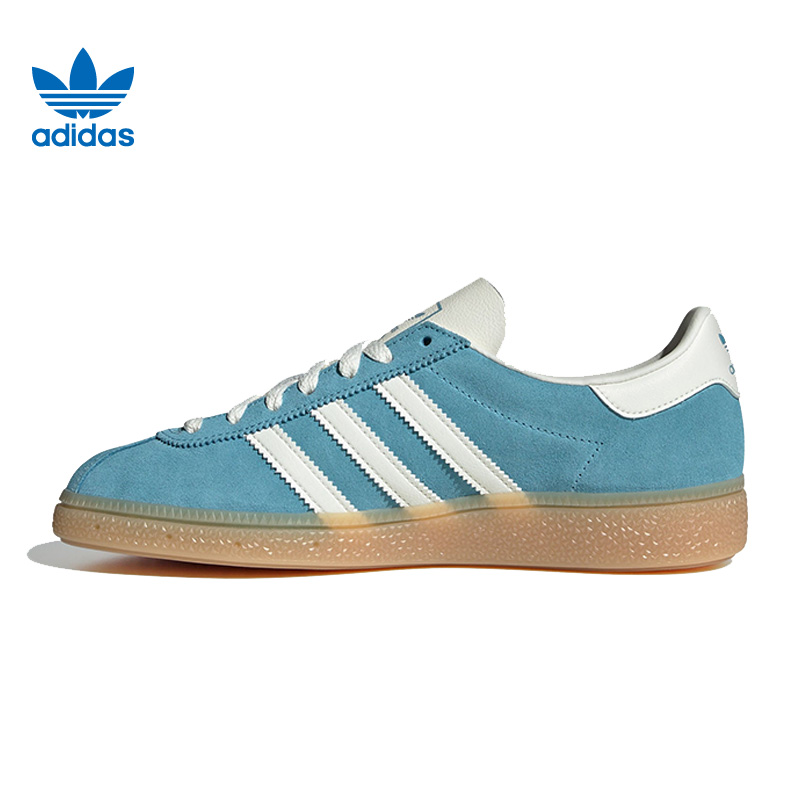 adidas阿迪达斯【环】三叶草女鞋MUENCHEN运动鞋休闲鞋JS3991