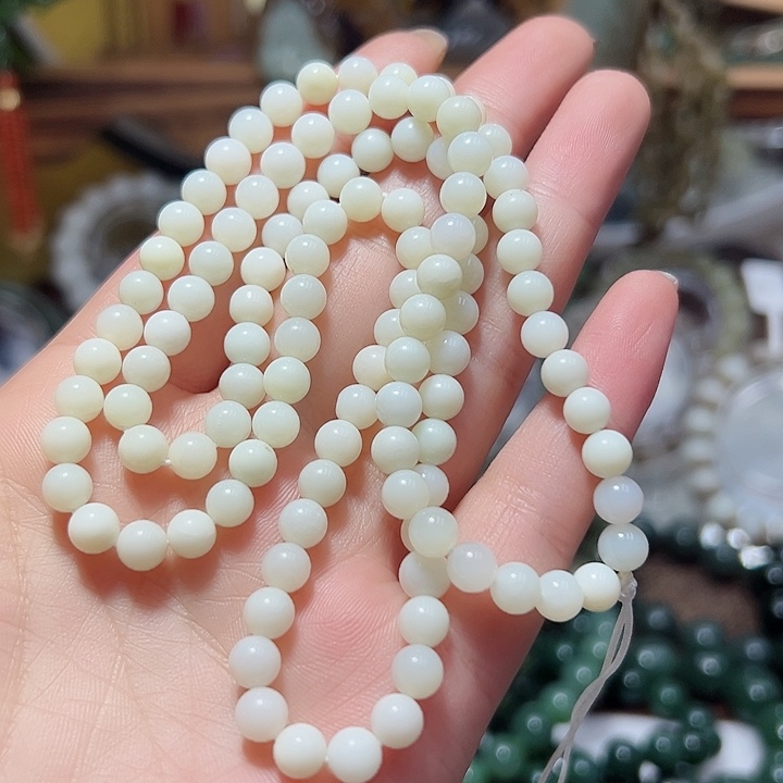 和田玉手链未镶嵌34