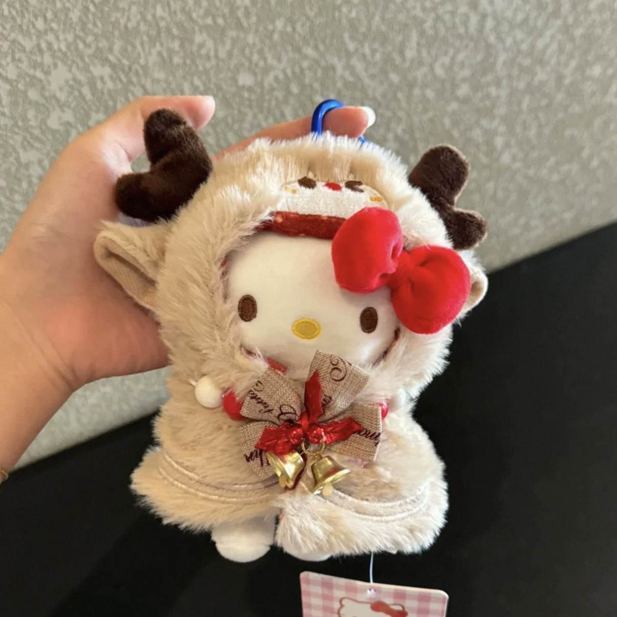 【宝藏库】正版可爱圣诞麋鹿kitty挂件包挂