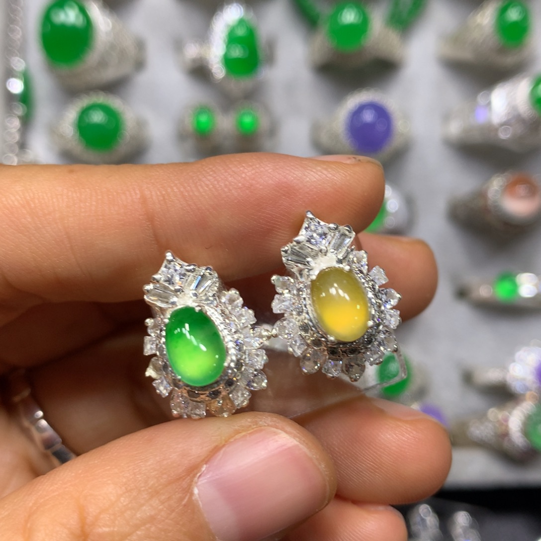 定制翡翠未镶嵌时尚买断不退