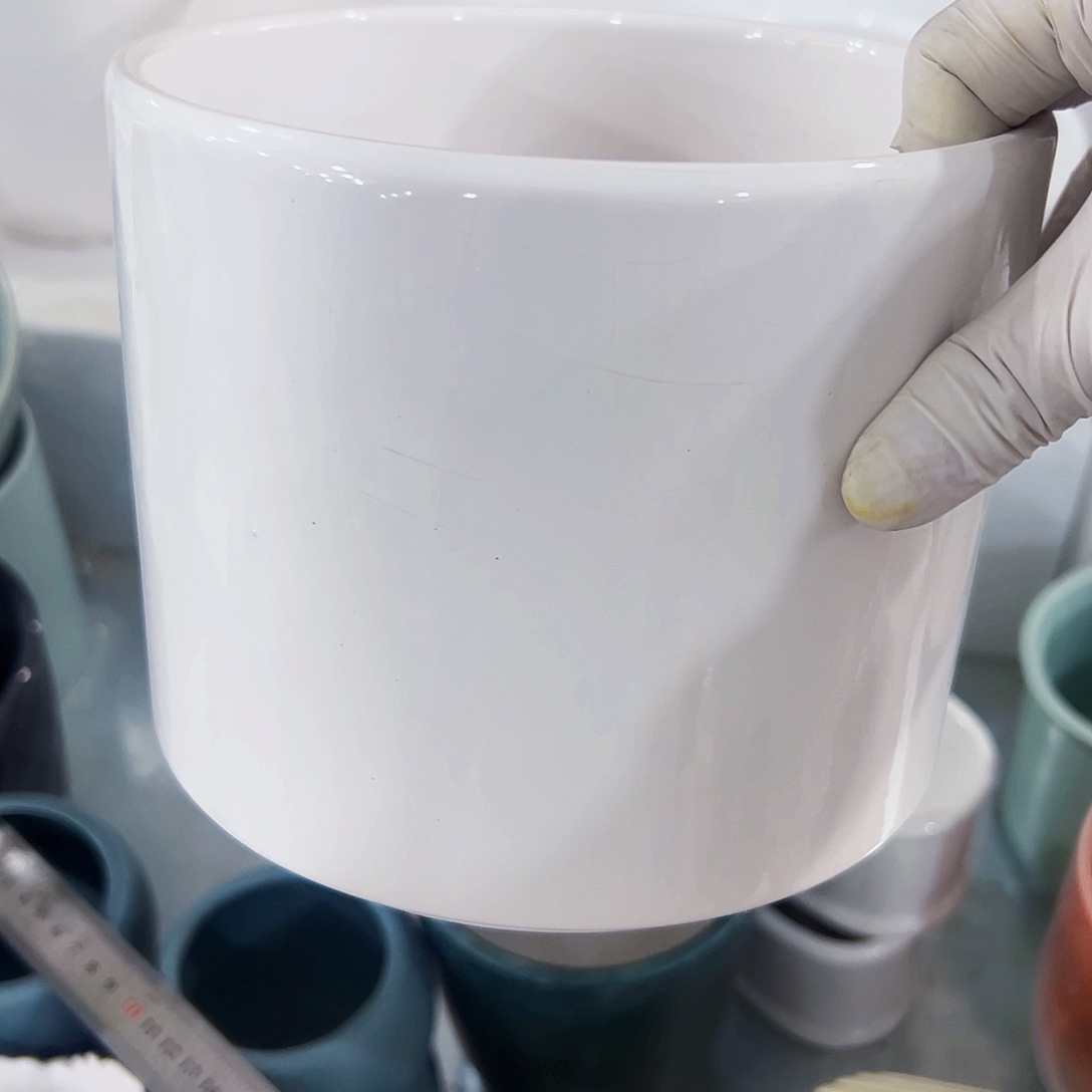 用***5有孔，外贸尾单陶瓷花盆凑单10米包邮