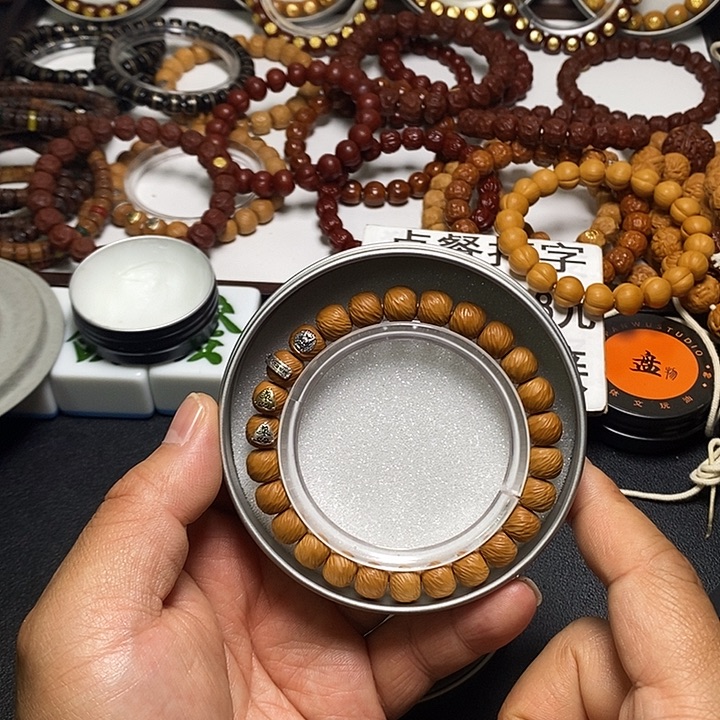 猴头核桃手串全品9左右四标云锦17号