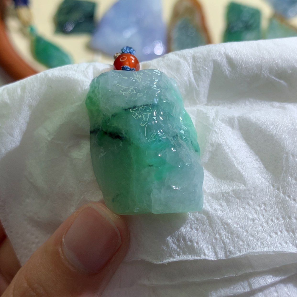 【闪购商品】翡翠吊坠(不含链)未镶嵌 4438