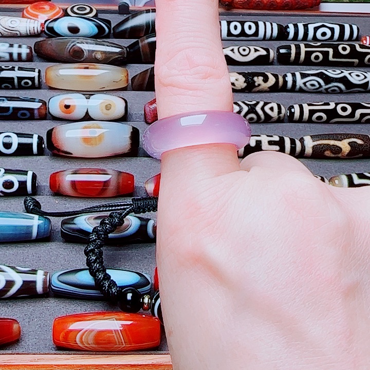 玛瑙/玉髓合金珠宝半成品