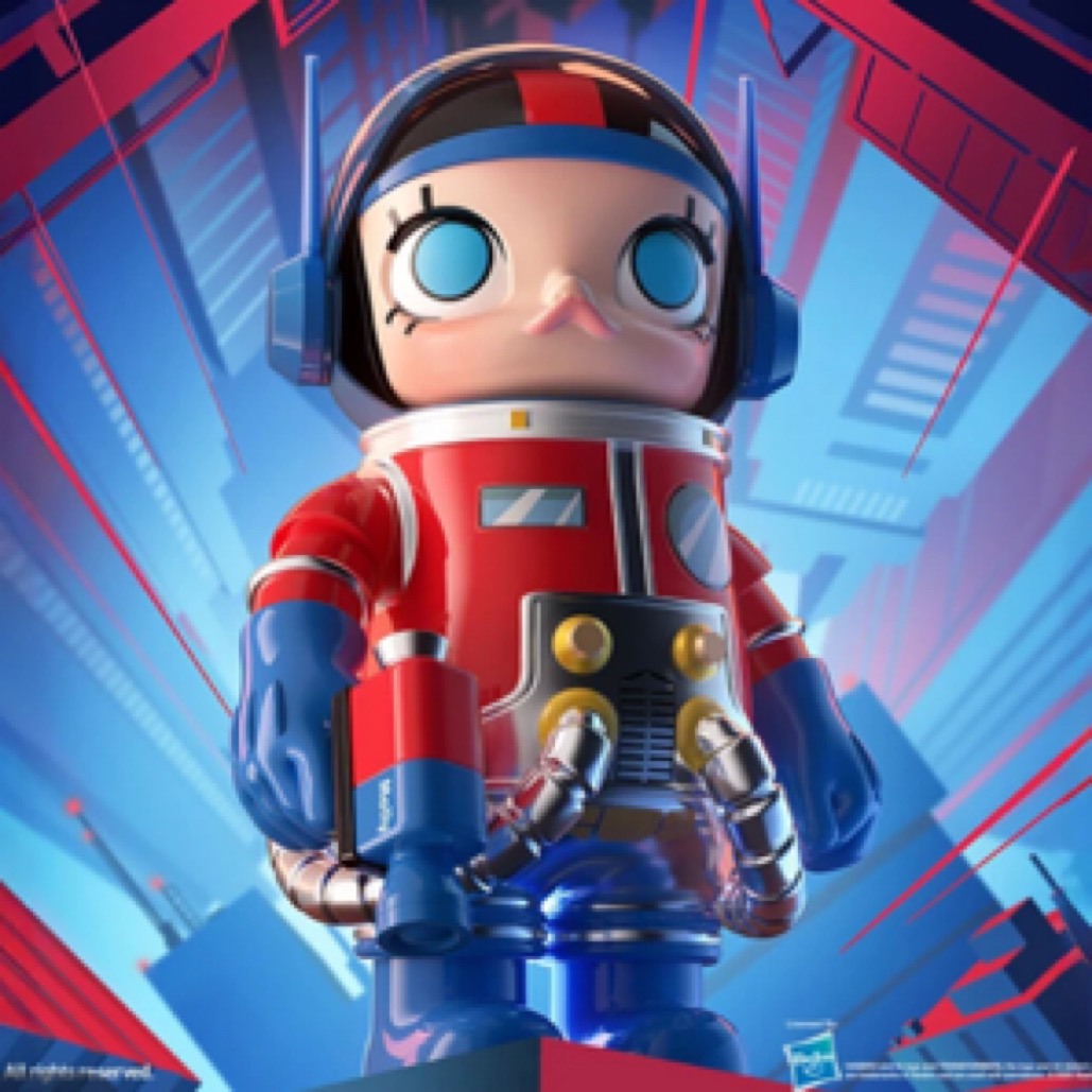 【心心专属】变形金刚联名molly 擎天柱潮玩摆件 400%/1000%