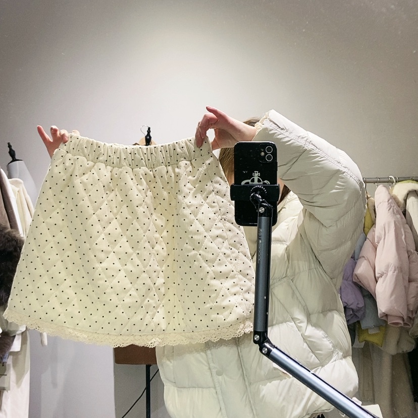 【闪购商品】波点短裙