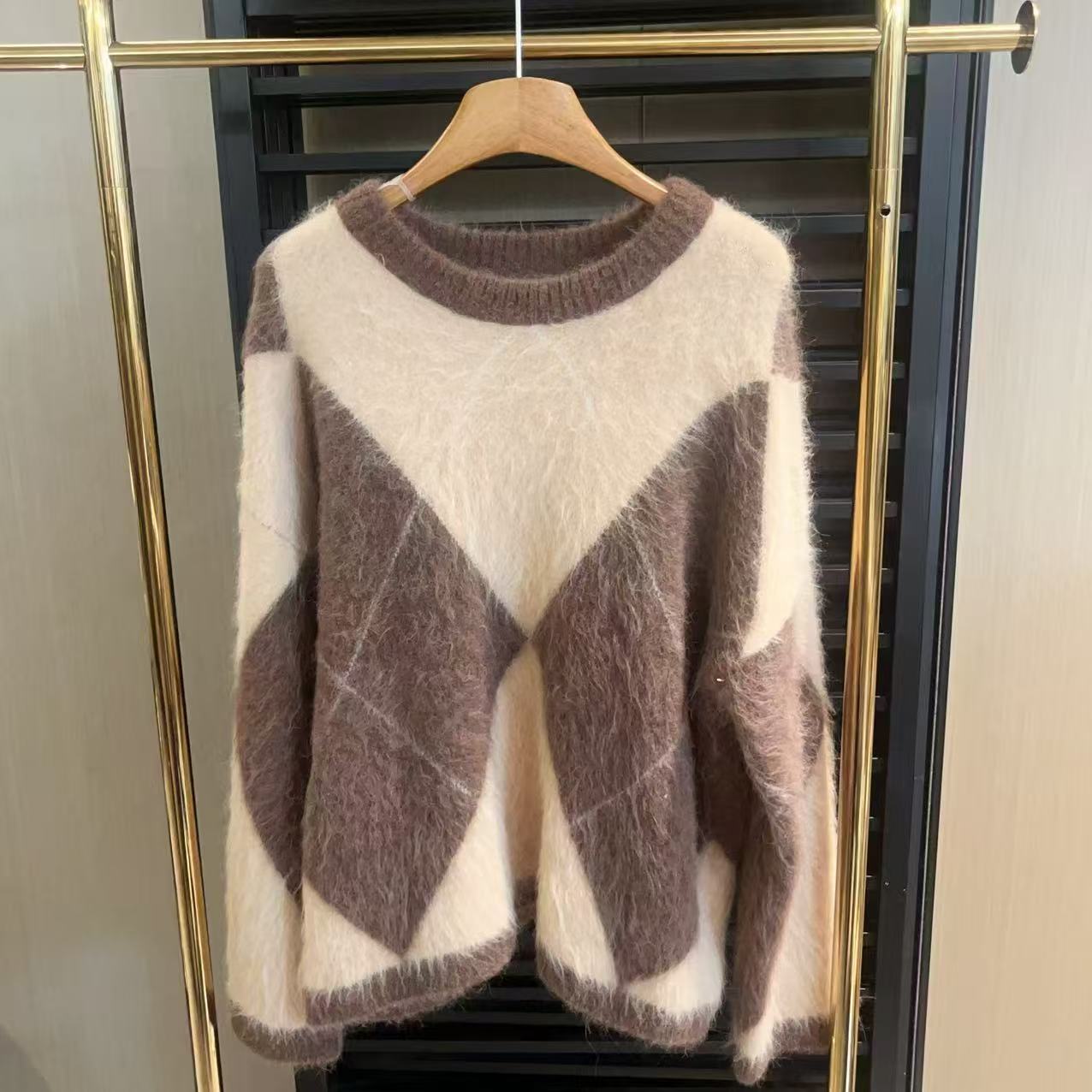 GUIDI GUDI【不敢相信】气质休闲百搭时尚套头毛衣 X9510301H