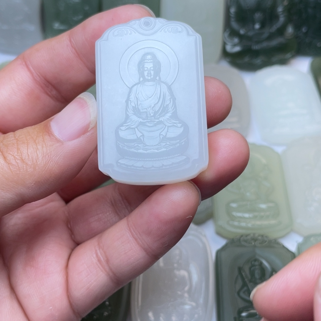 定制和田玉未镶嵌大日如来