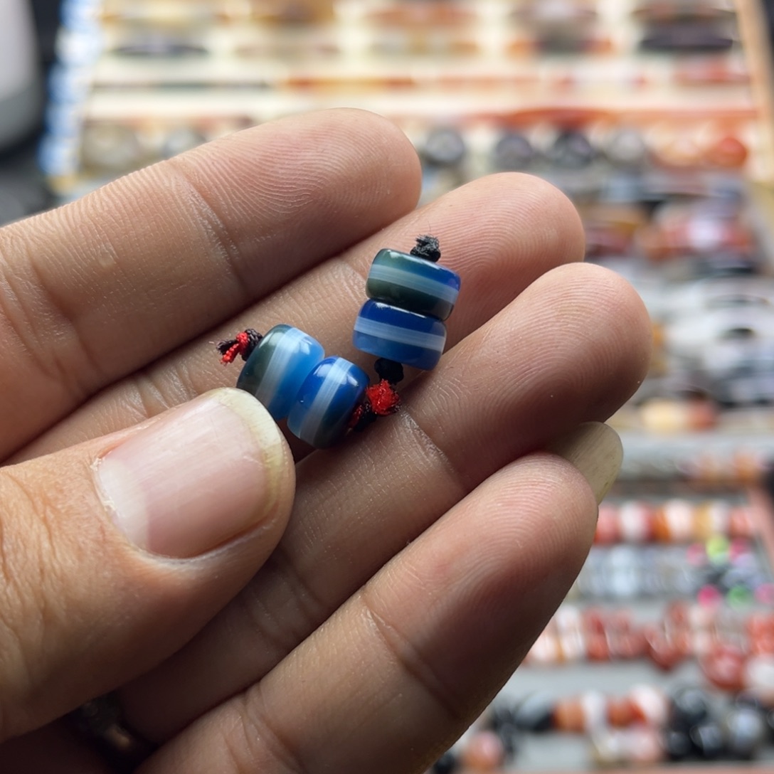 漳***叶玛瑙/玉髓未镶嵌颈饰