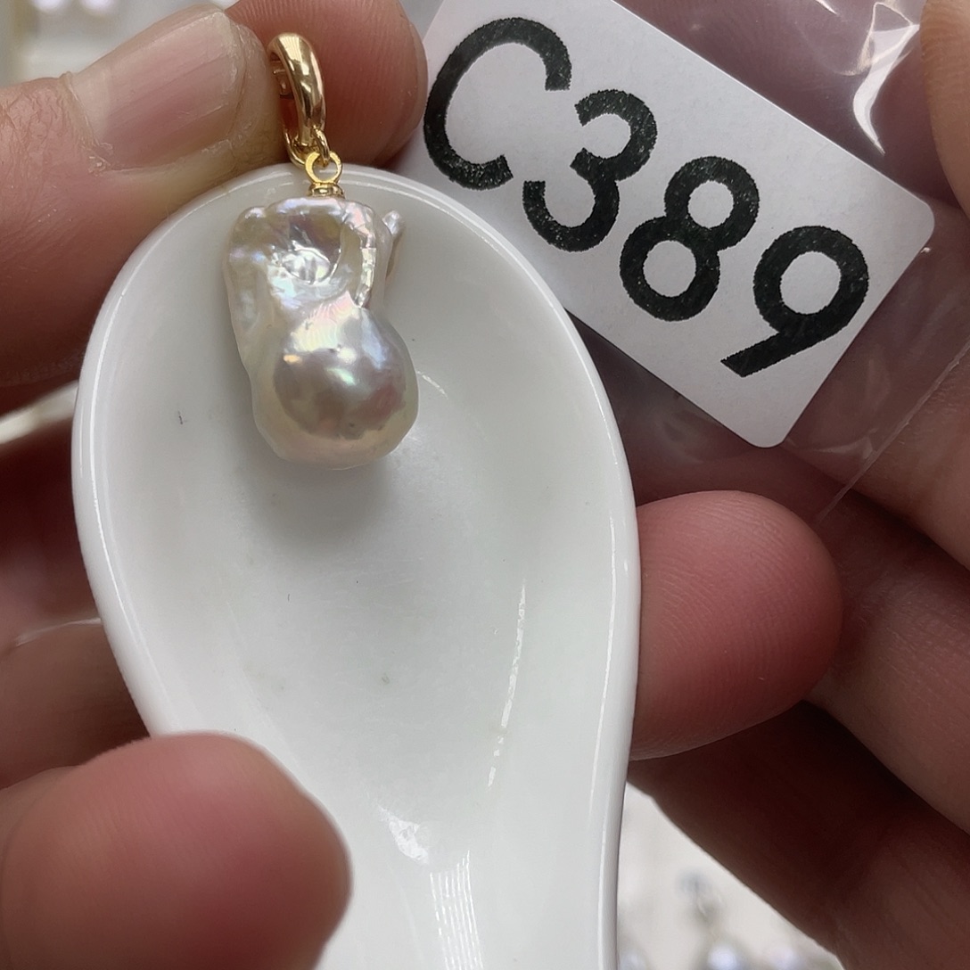 淡水珍珠颈饰银S925镶嵌