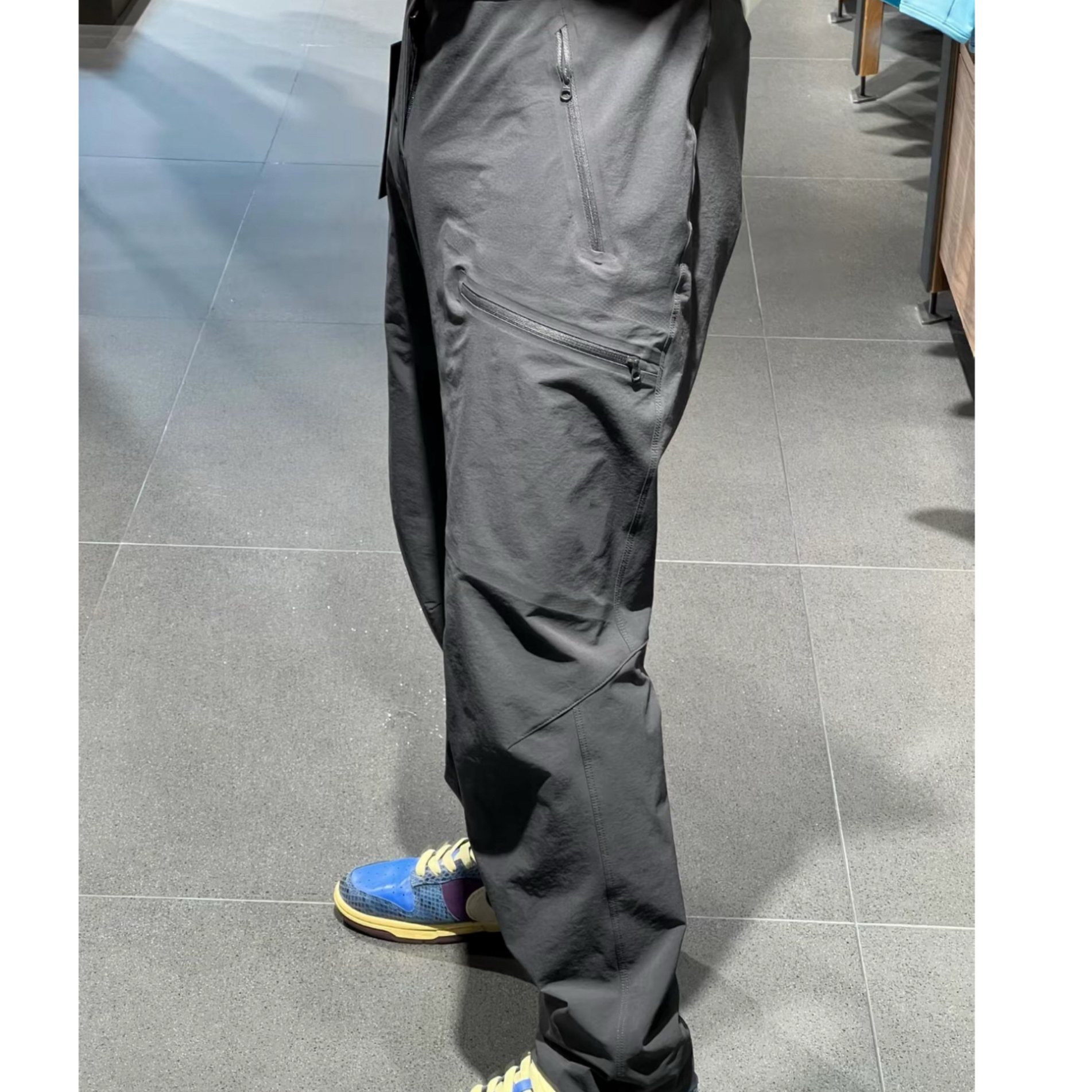 伽马软壳冲锋裤pant防水压胶休闲裤