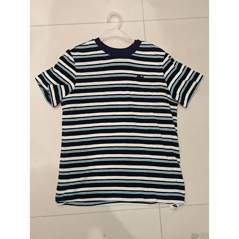 LXR定制不支持7天无理由条纹圆领棉t恤81690