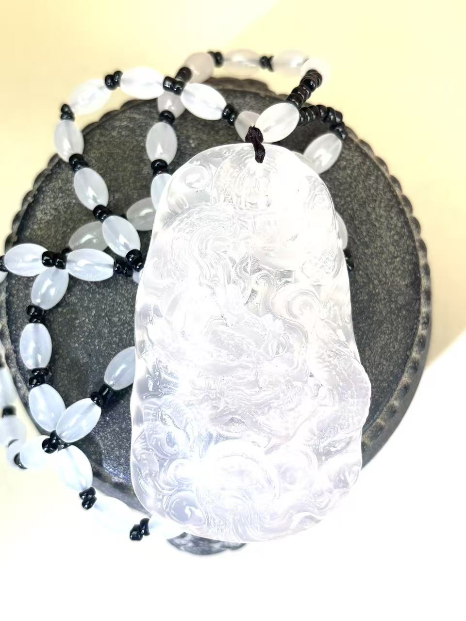 非金属树脂吊坠 【玩物海趣阁】海云透龙牌