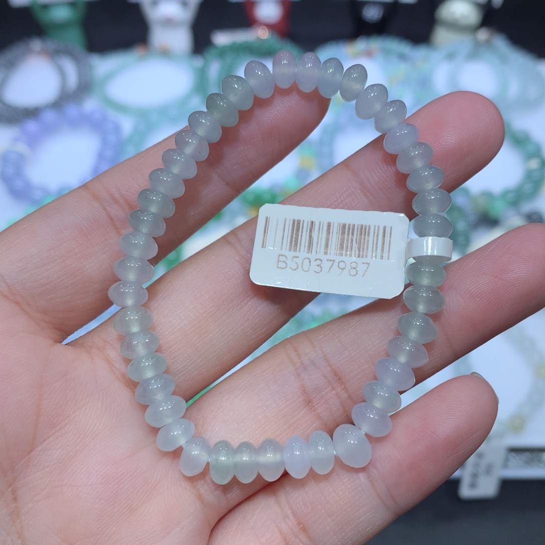 翡翠未镶嵌手串天然