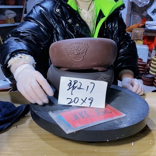 紫砂花盆紫砂花盆