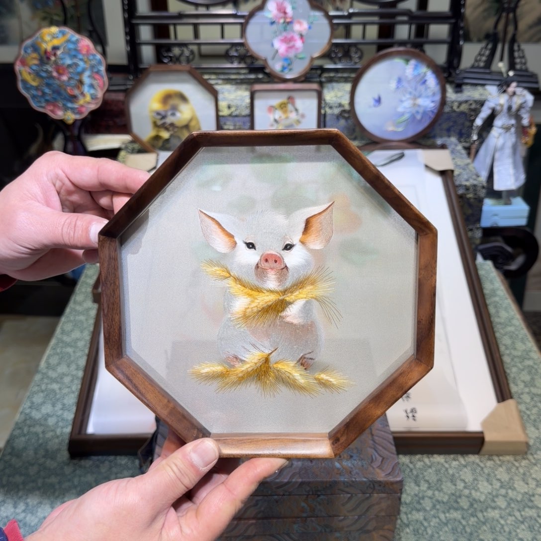 刺绣手工苏绣工艺精品妈妈款