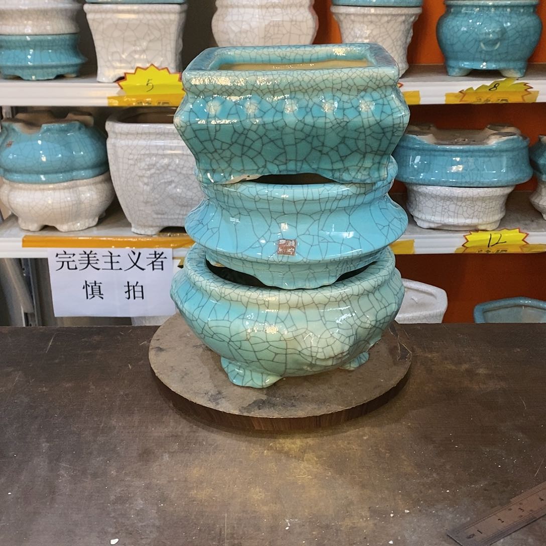 新**路瑕疵花盆花盆