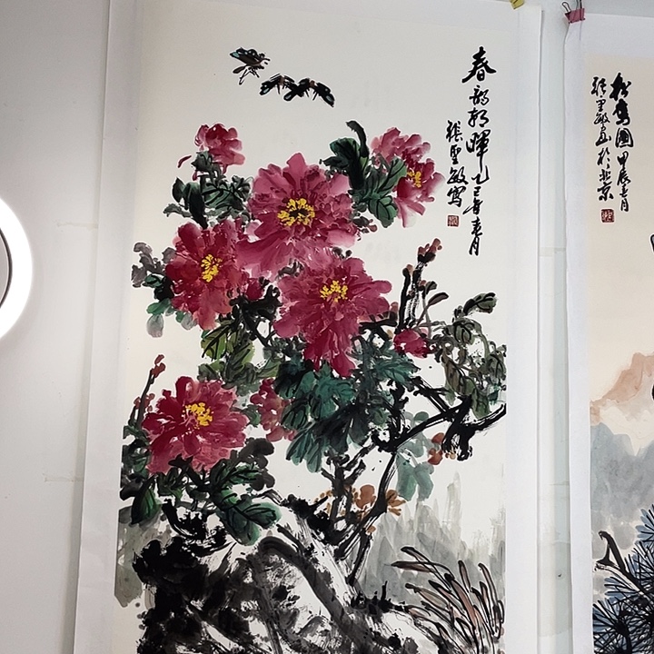 国画张圣敏先生纯手绘作品