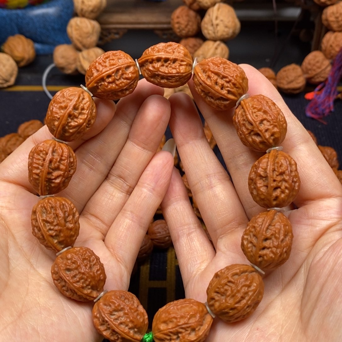 桃核手串火麒麟枣