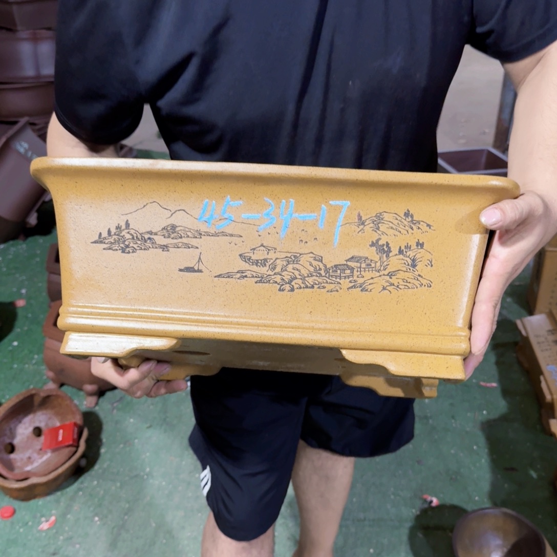 紫砂花盆紫砂花盆