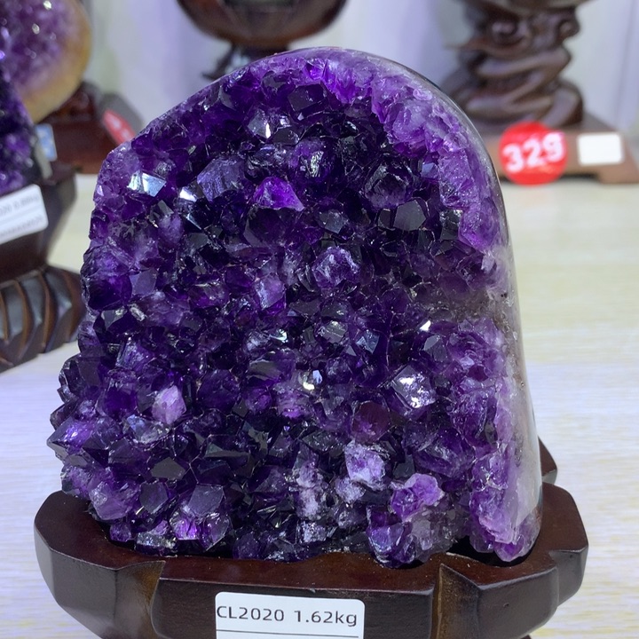 紫晶大型摆件（非配饰）未镶嵌蛋