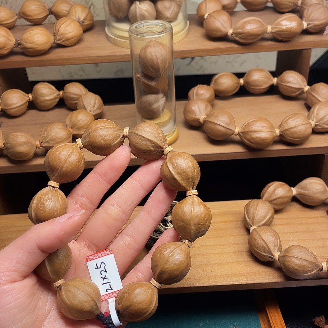 橄榄核手串/手链凉*。21.25梅林铁核