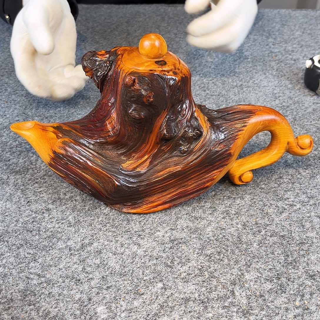 柏木（崖柏）用****有精品红骨摆件