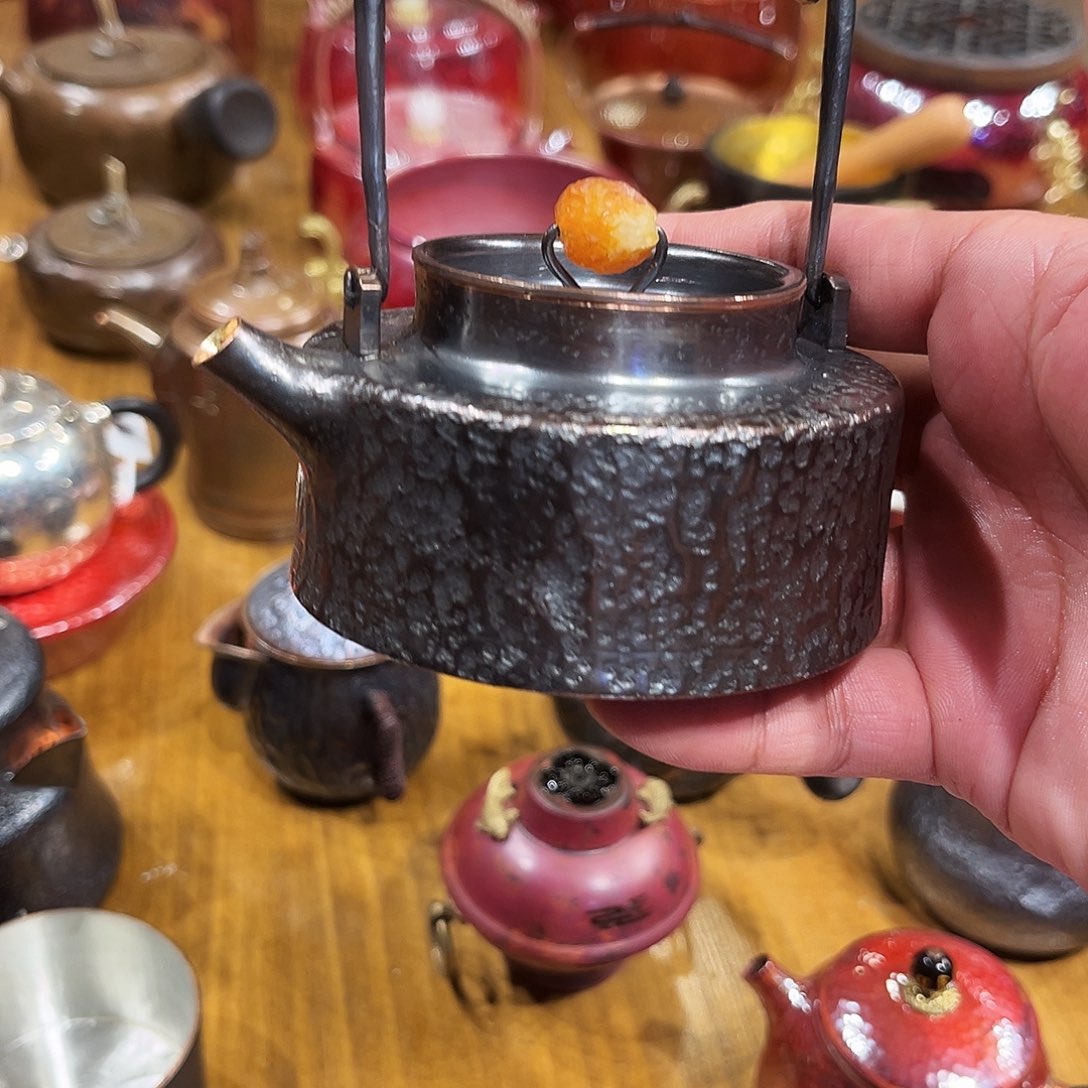 复古古节壶手工锻打工艺