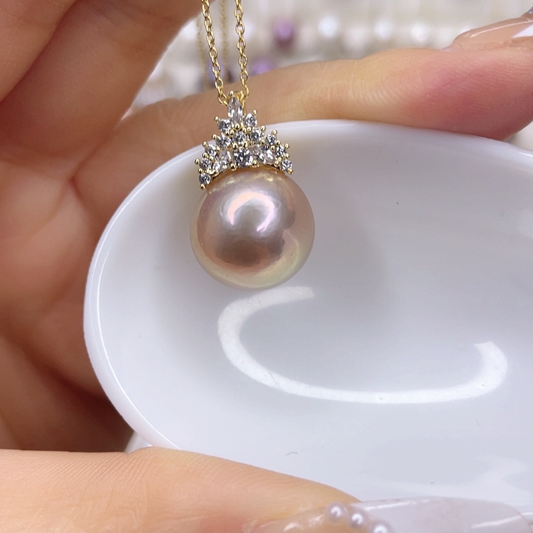 淡水珍珠吊坠(赠链)未镶嵌