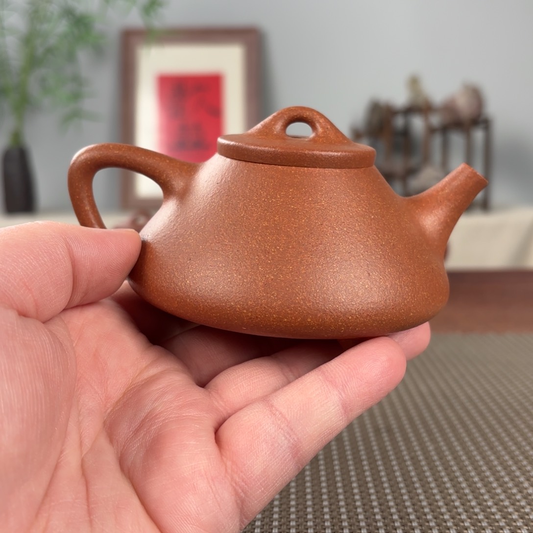 紫砂茶壶微瑕黄龙山原矿紫砂壶