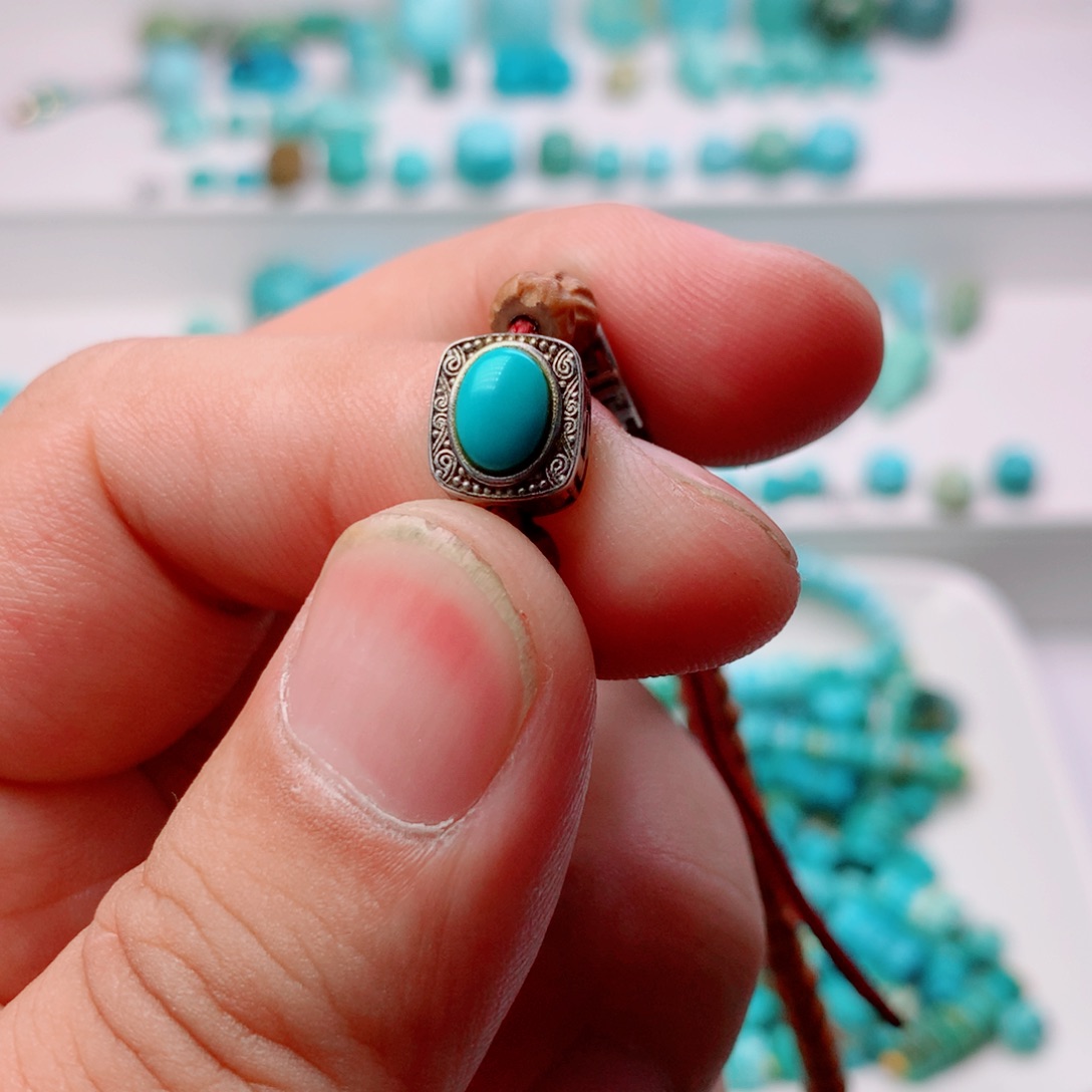 未镶嵌绿松石手串