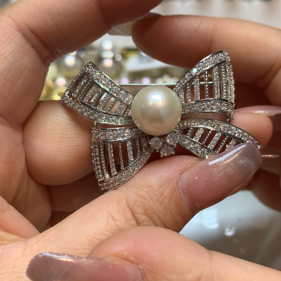 淡水珍珠胸饰未镶嵌