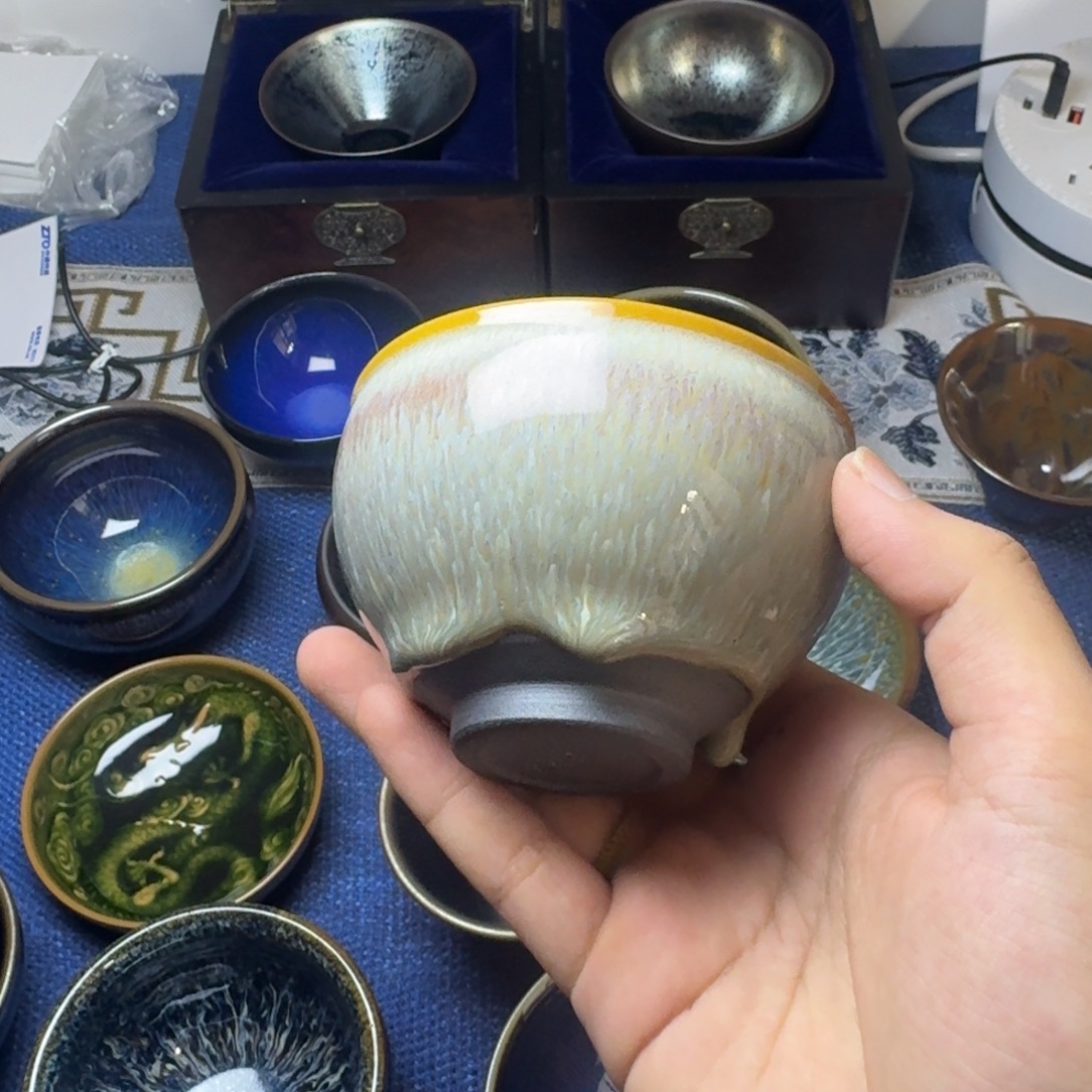 建阳建盏喝茶主人杯