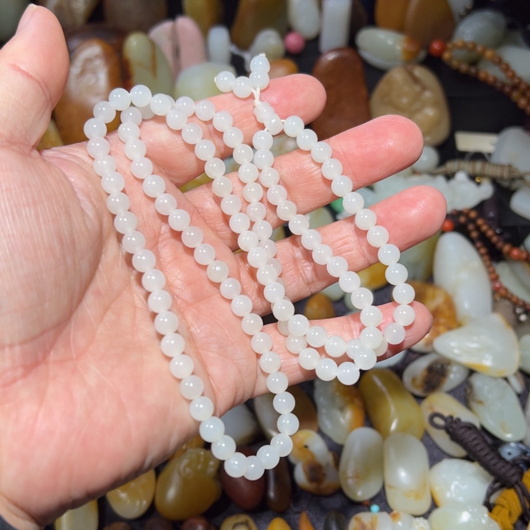 和田玉项链未镶嵌